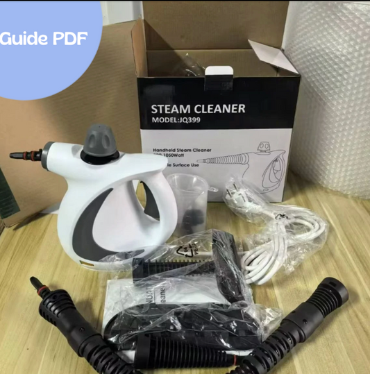 Guide PDF : Nettoyage à la vapeur – La méthode des 15 minutes. Cuisine, salle de bain, canapé